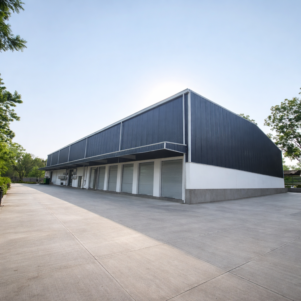 Pre-engineered building completed at Barnala India