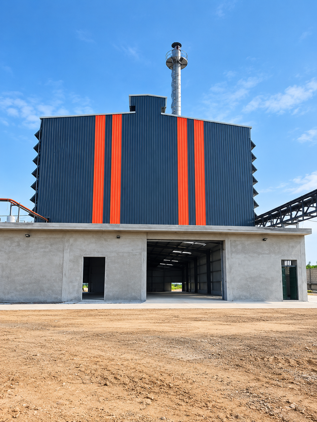 Pre-engineered steel shed completed at Machhiwara India