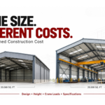 industrial shed construction cost
