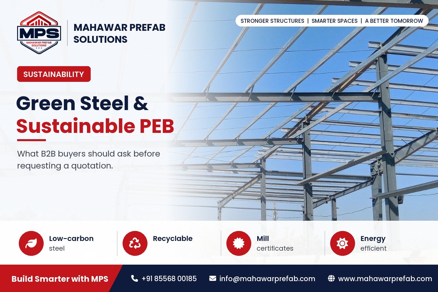 Green Steel and Sustainable PEB: What B2B Buyers Need to Know Before Requesting a Quotation