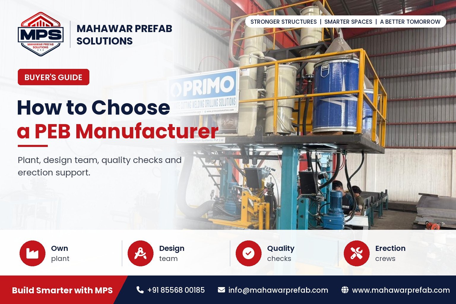 How to Choose the Right PEB Manufacturer for Your Industrial Project