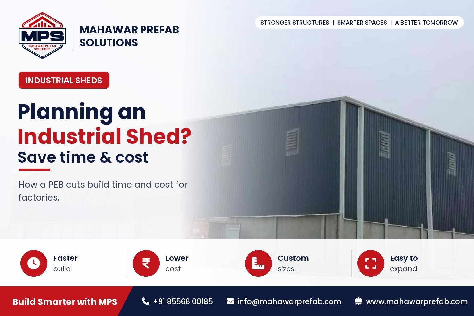 Planning an Industrial Shed? Here’s How PEB Can Save Construction Time & Cost