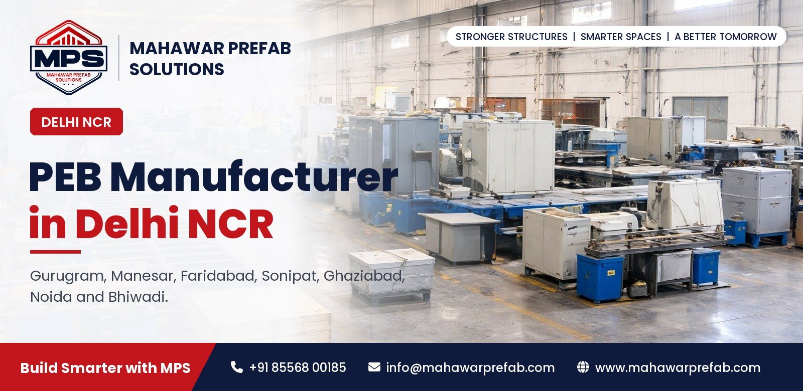 PEB manufacturer in Delhi NCR - Mahawar Prefab Solutions