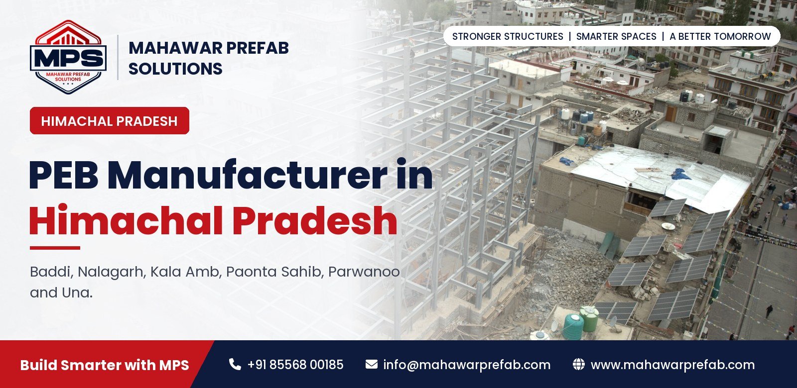 PEB manufacturer in Himachal Pradesh - Mahawar Prefab Solutions