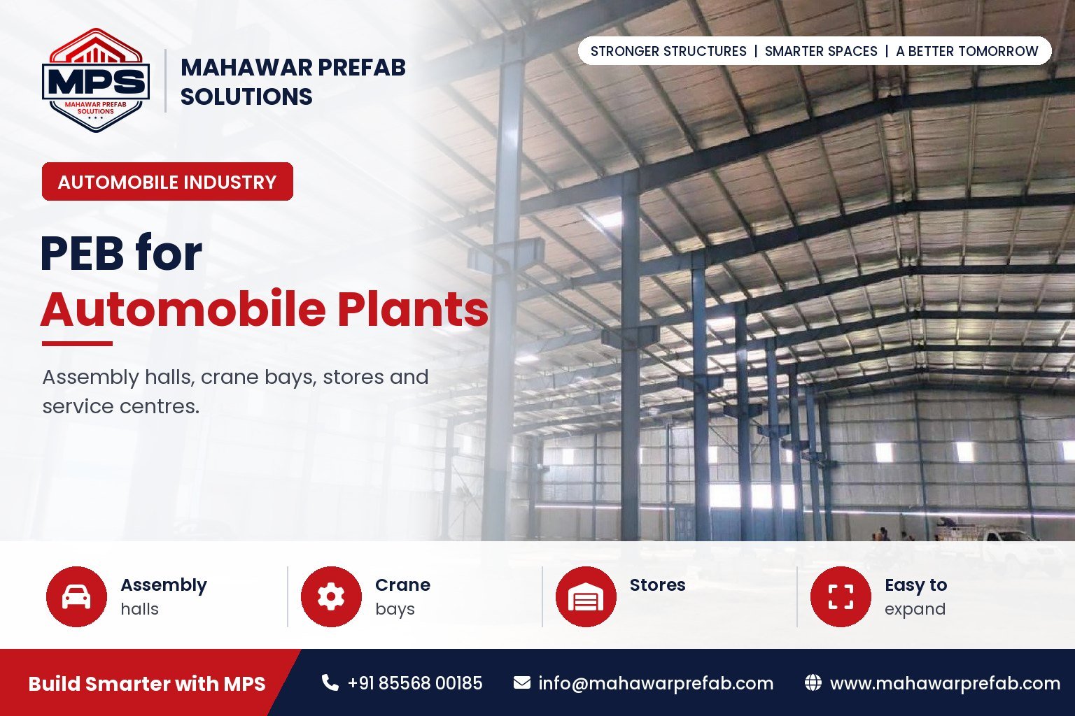 Pre-Engineered Buildings for Automobile Industries: