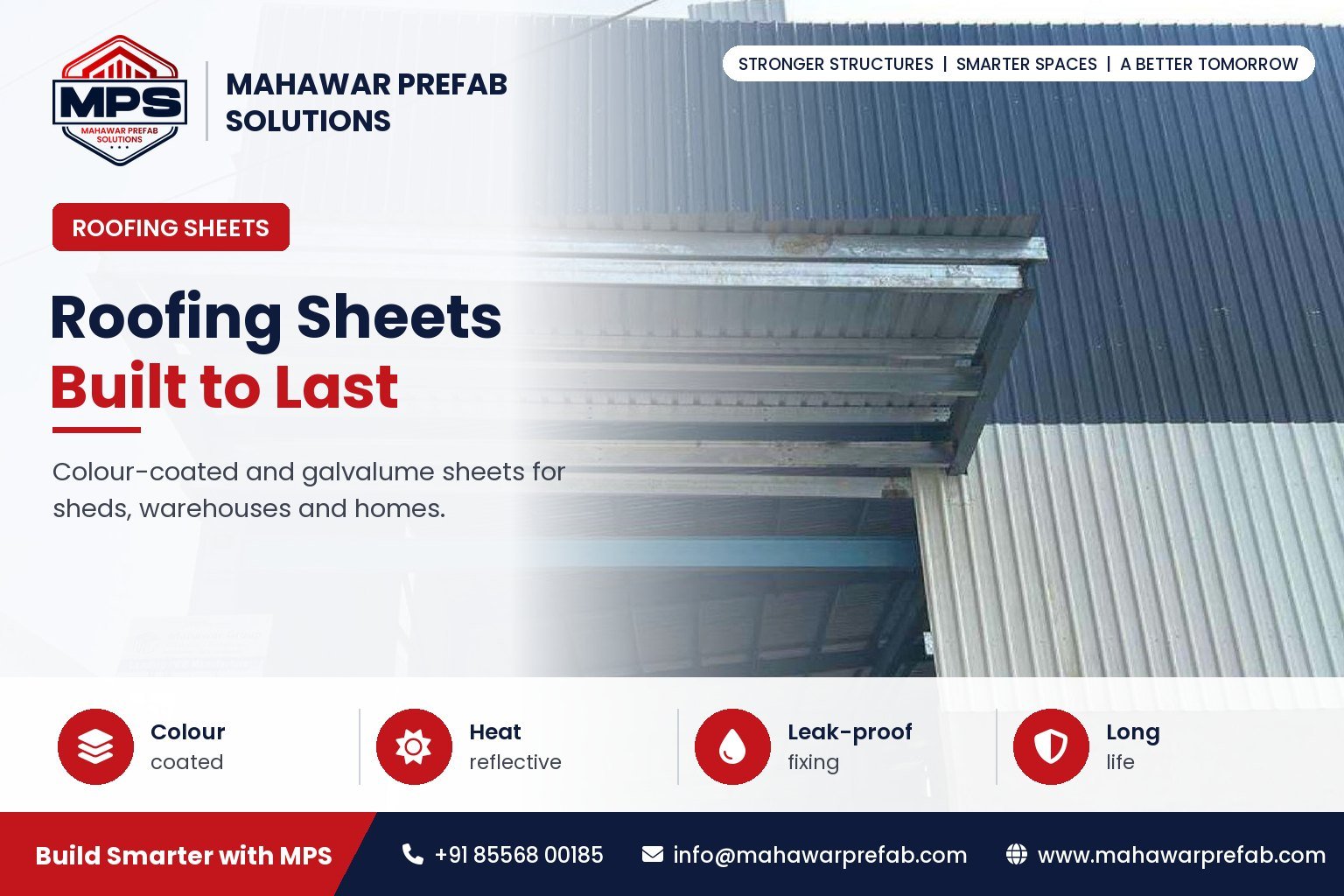 Reliable and Durable Roofing Solutions from Mahawar Group: Your Trusted Partner for Quality Roofing Sheets