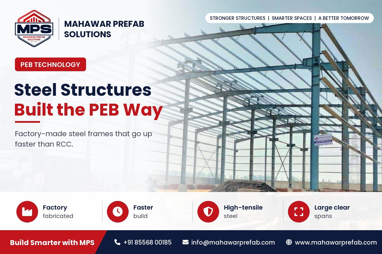 Steel Structure with PEB Technology: Revolutionizing Construction with Mahawar Group